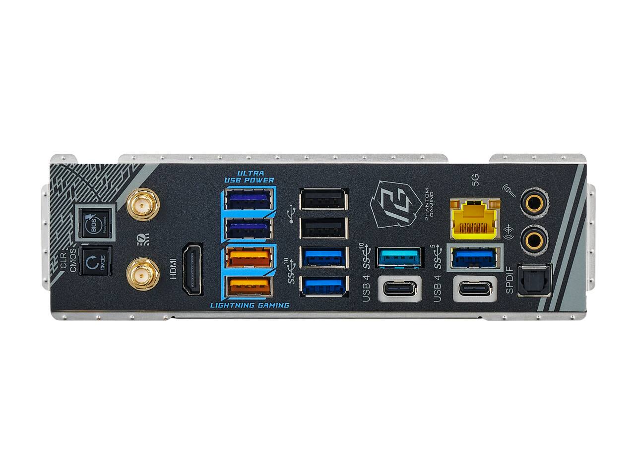 CLR CMOS  
SoIO  
Fleahback  
C CMOS  
tala  
HDMI  
ULTRA USB POWER  
LIGHTNING GAMING  
USB 4  
PHANTOM CAMINO  
USB 4  
5G  
SPDIF