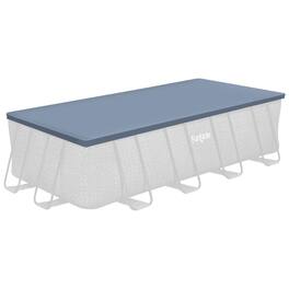 Funsicle - 18’ Durable Rectangular Pool Cover for Oasis and Activity Pools, Gray