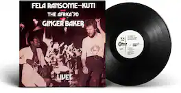 Fela Kuti - Fela Live with Ginger Baker - VINYL LP