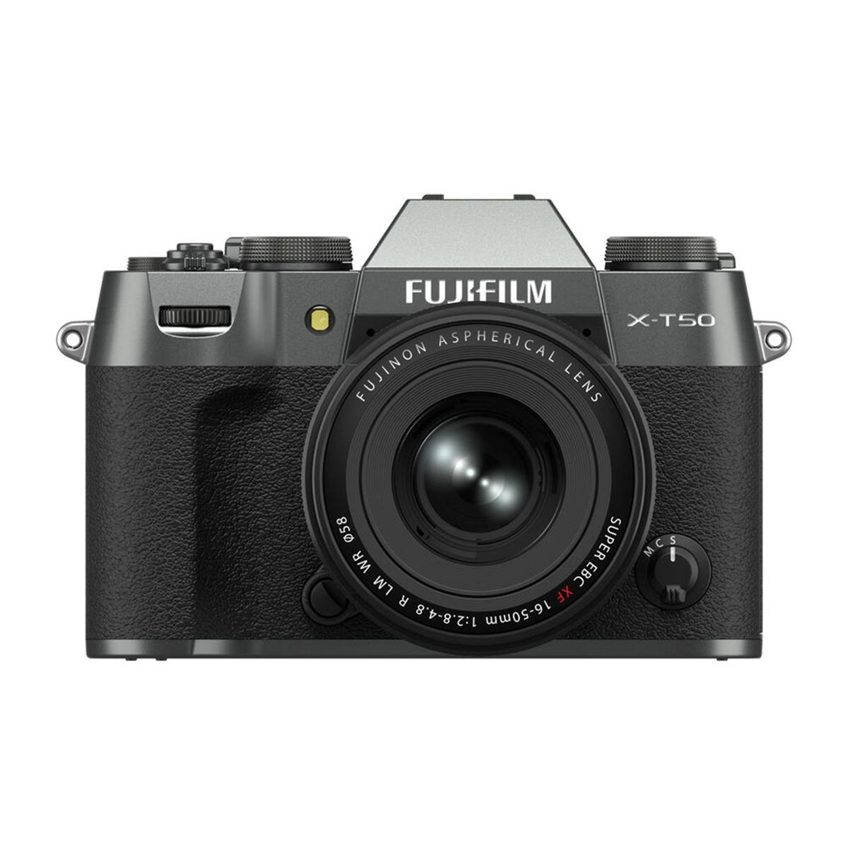 FUJIFILM X-T50 ASPHERICAL FUJINON LENS 058 SUPER EBC C 5 M I WR LM XF 1:2.8-4.8 16-50mm
