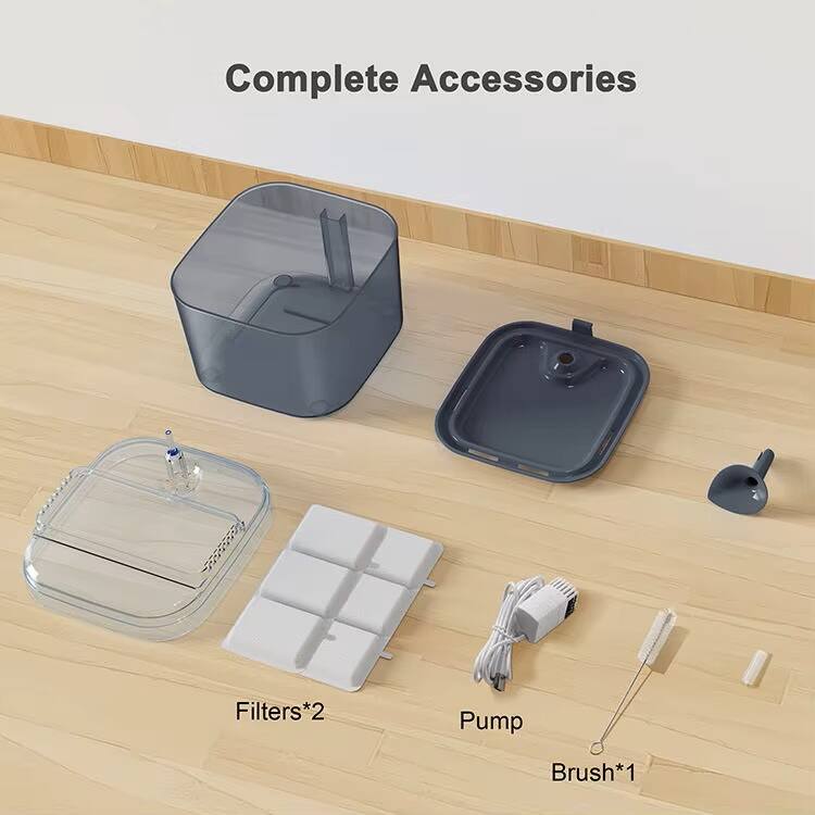 Complete Accessories

- Filters*2
- Pump
- Brush*1