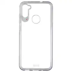 Front. ZAGG - ZAGG Crystal Palace Series Hybrid Case for Samsung Galaxy A11 - Clear - Clear.