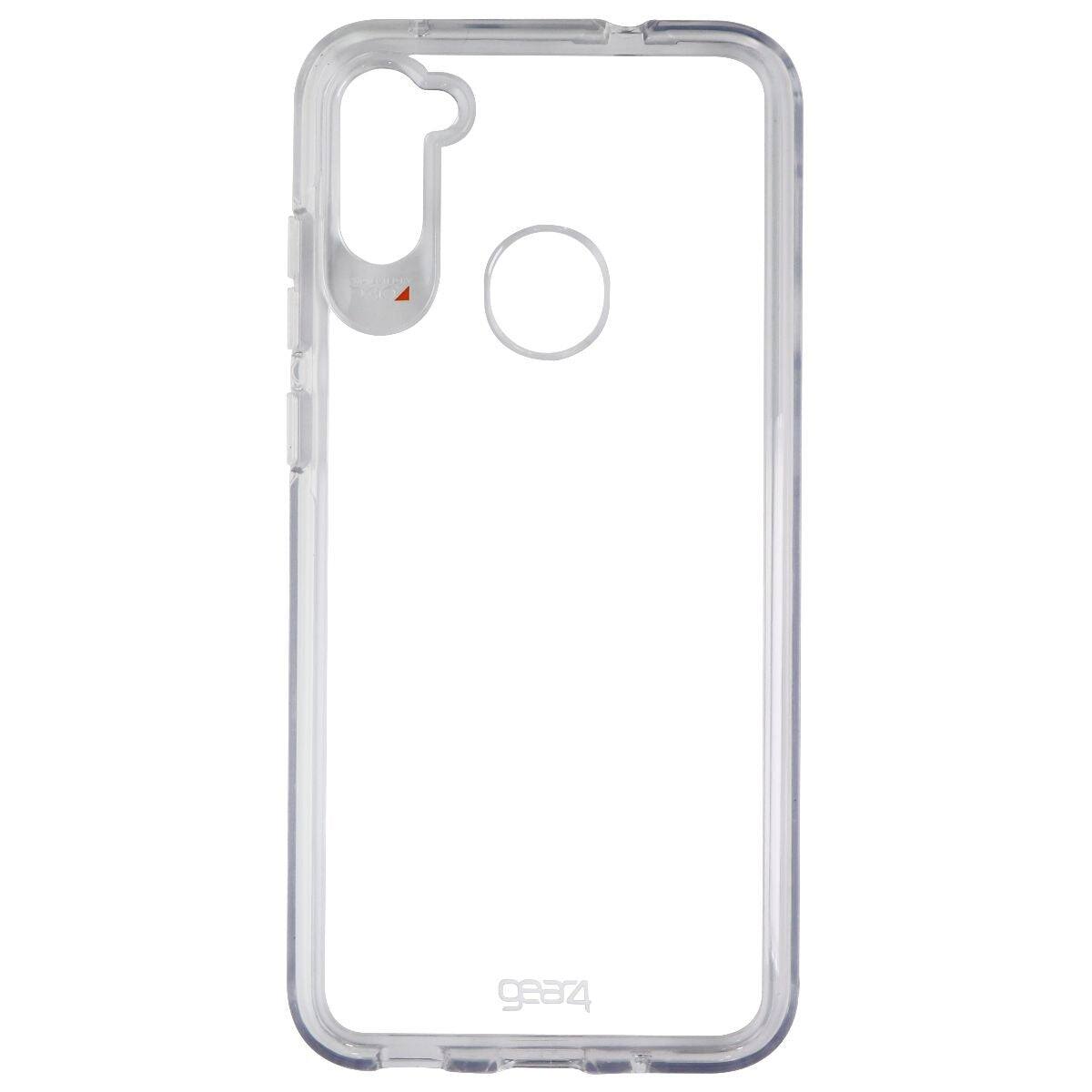 Front. ZAGG - ZAGG Crystal Palace Series Hybrid Case for Samsung Galaxy A11 - Clear - Clear.
