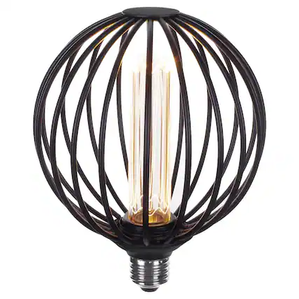 Front. Globe Electric - Globe Electric Decorative E26 (Medium) LED Bulb Soft White 3 Watt Equivalence 1 pk.