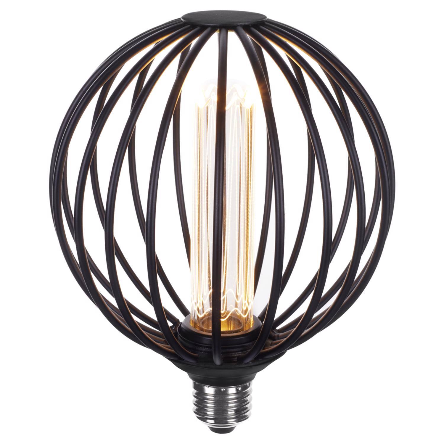 Front. Globe Electric - Globe Electric Decorative E26 (Medium) LED Bulb Soft White 3 Watt Equivalence 1 pk.