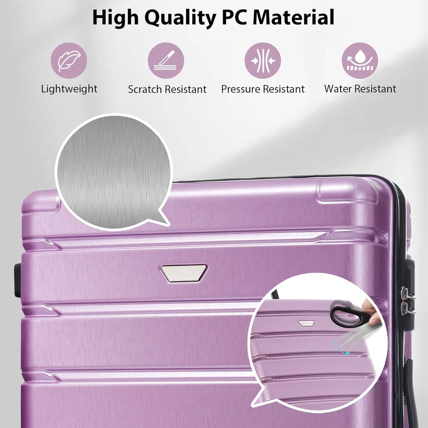 High Quality PC Material

- Lightweight
- Scratch Resistant
- Pressure Resistant
- Water Resistant