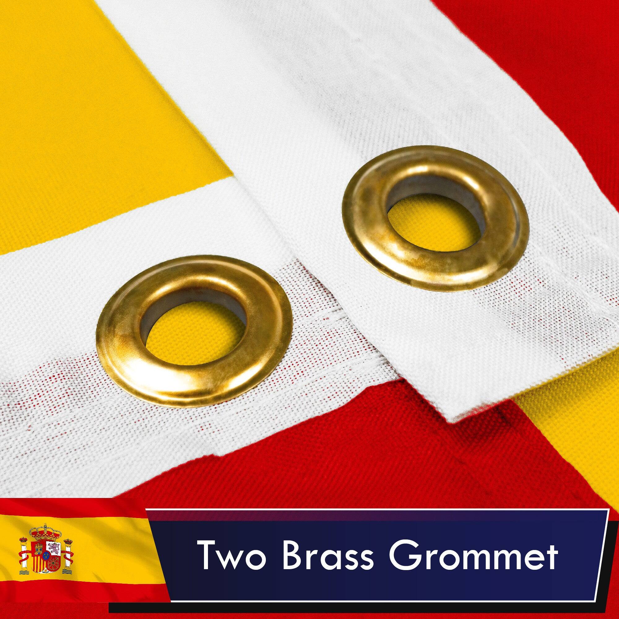 Two Brass Grommet