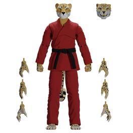 Icon Heroes - Zoo Jitsu Fighters 6 Inch Action Figure | Chico the Cheetah with Gi - Red