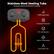 Stainless Steel Heating Tube
Ensures safe and efficient heating
- 1700W High Power
- Overheat Protection
- ETL Certification
- Built-in Thermostat
- Auto Power Off