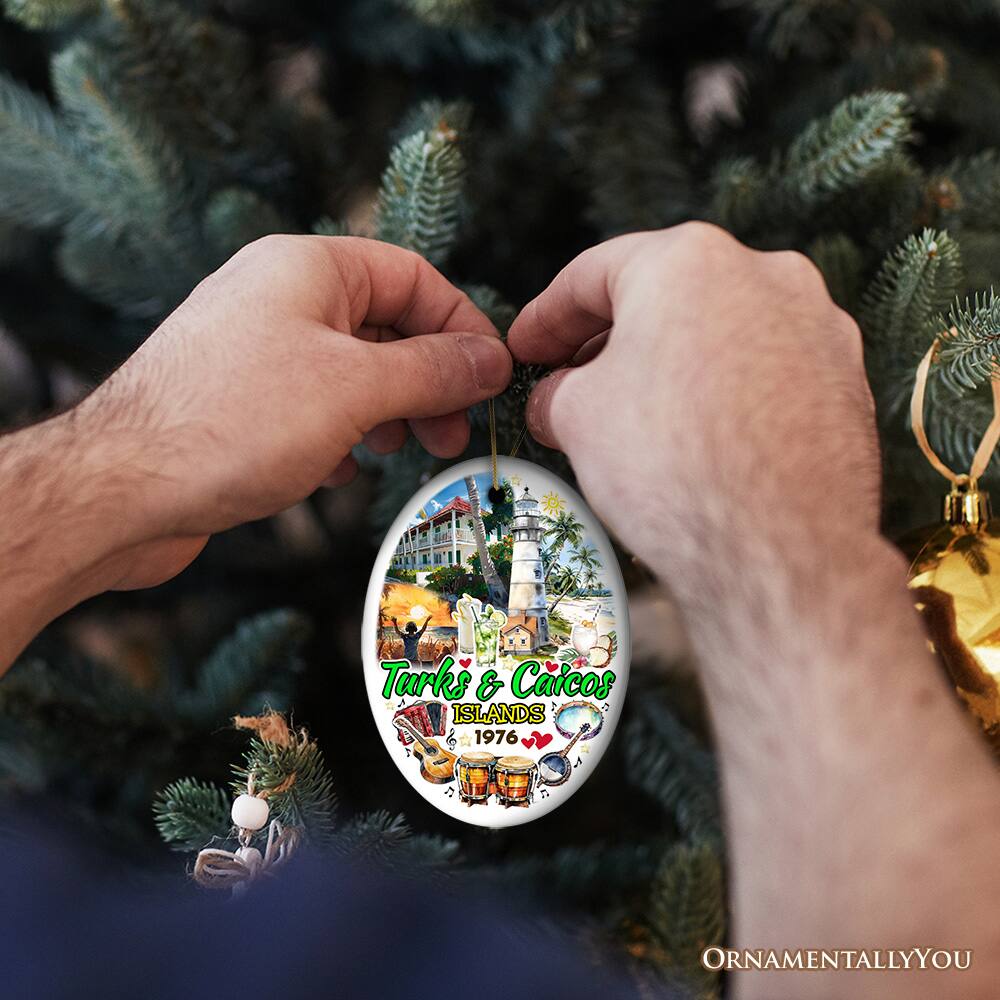 Turks & Caicos ISLANDS  
1976  
ORNAMENTALLY YOU