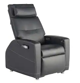 Human Touch - Laevo ZG Zero Gravity Massage Chair Recliner with Lift Assist, Heat & Vibration Massage - Black