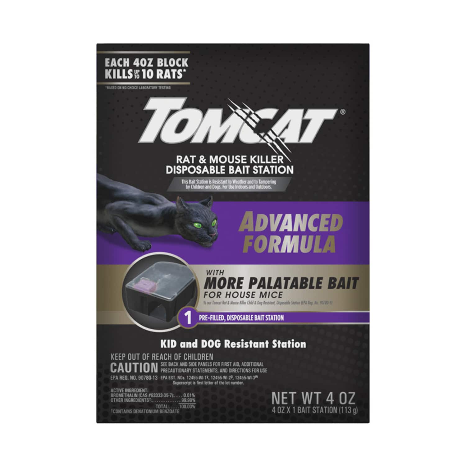 Advanced Bait Station and Bait Blocks For Rats 1 pk price history on PriceWatchPro
