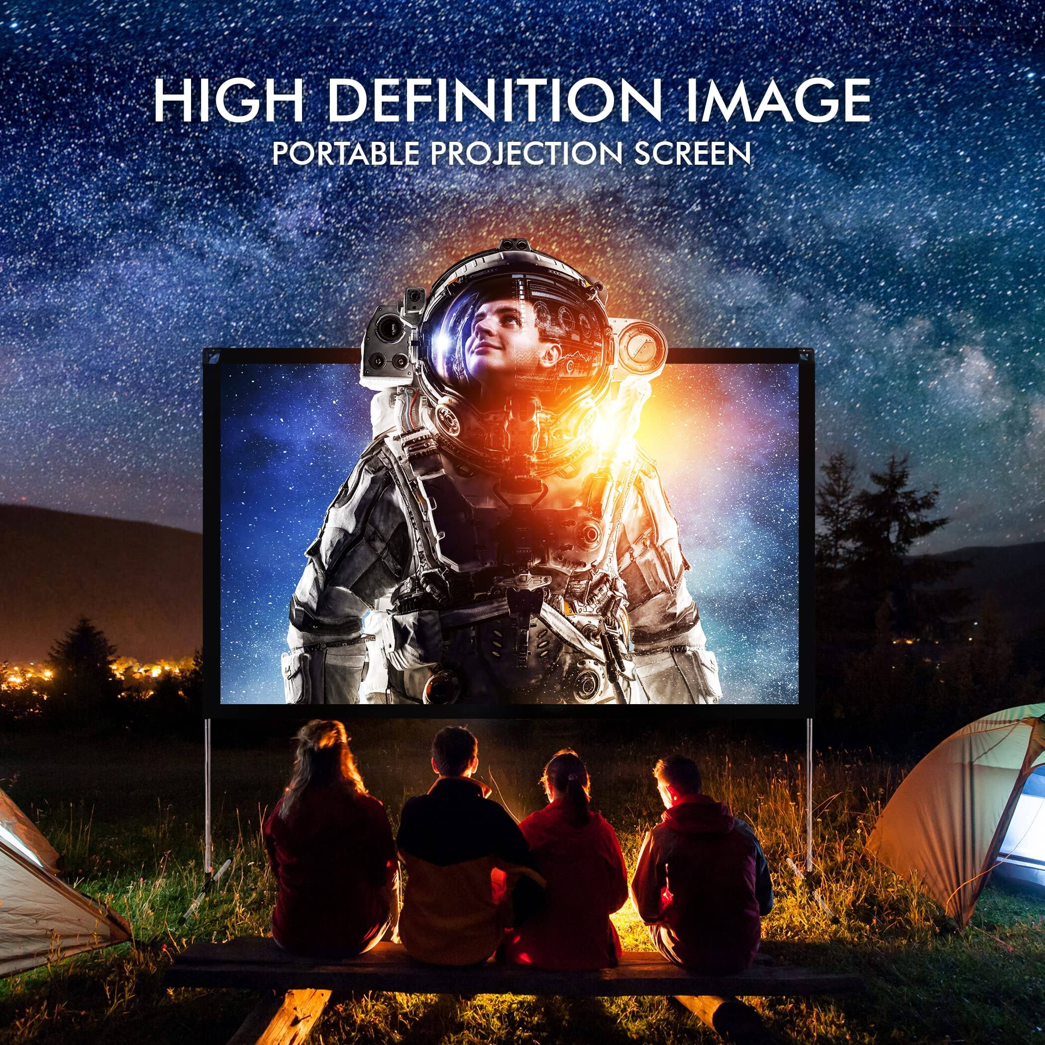 HIGH DEFINITION IMAGE  
PORTABLE PROJECTION SCREEN