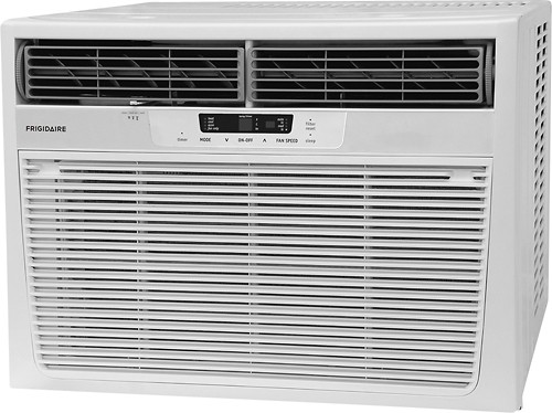  Frigidaire - 18,500 BTU Window Air Conditioner and 16,000 BTU Heater - White