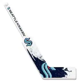 Mustang Drinkware - Seattle Kraken Goalie Splatter Mini Hockey Stick - Multicolor