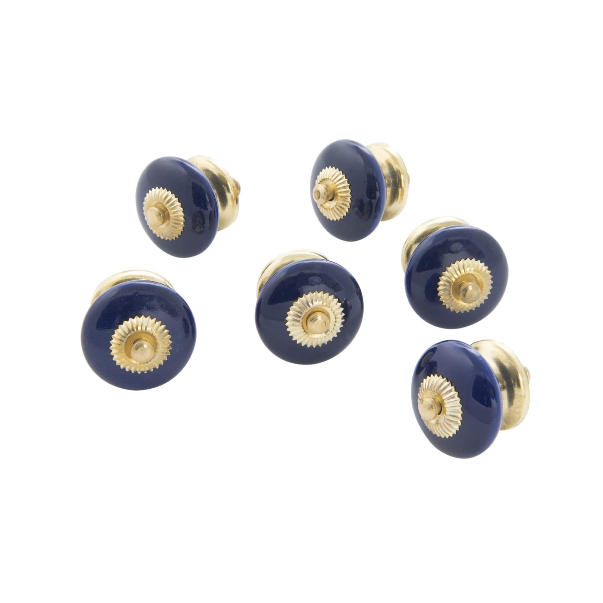 TX USA Corporation - Ceramic Disk Knob Set of 6 - Cobalt Blue price history on PriceWatchPro