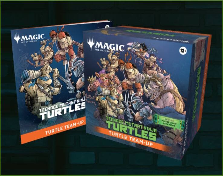 MAGIC THE GATHERING  
13+  
TEENAGE MUTANT NINJA TURTLES  
TURTLE TEAM-UP