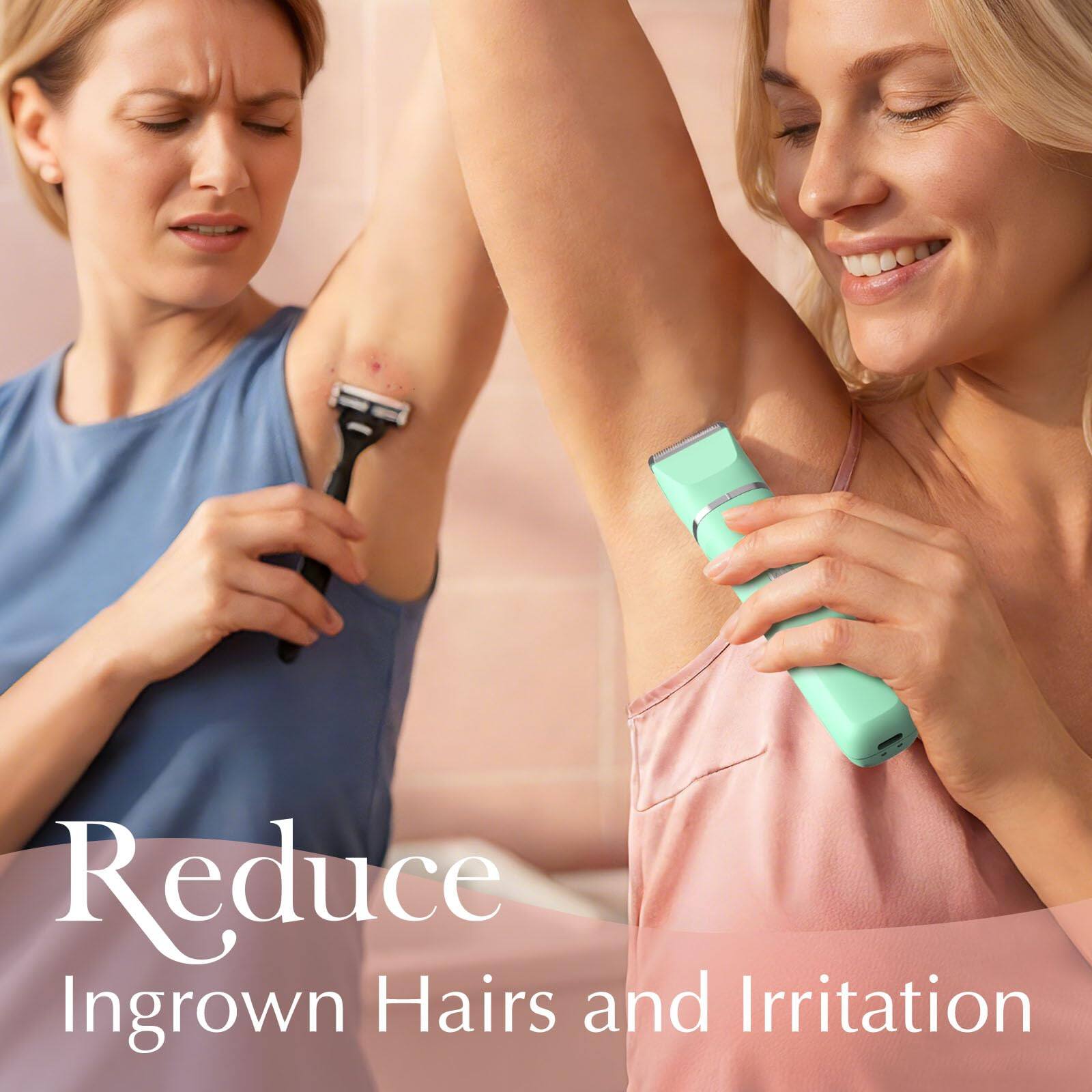 Reduce Ingrown Hairs and Irritation