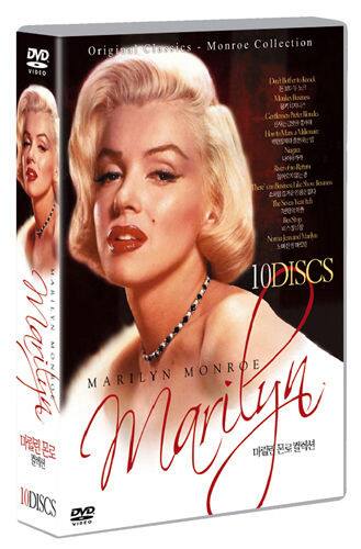Front. Marilyn Monroe - Marilyn Monroe Collection (10-Disc Collection)   - DVD.