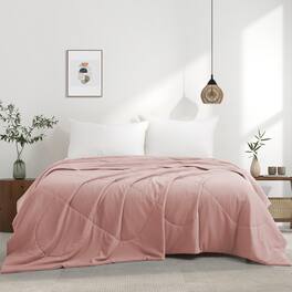 Peace Nest - Lightweight Cooling Waffle Blanket Summer Reversible Comfort for Hot Sleepers, King - Pink