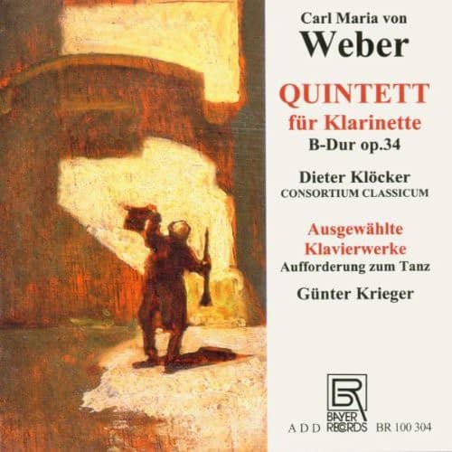 Webercarl / Klocker / Consortium Classic. - Quintet for Clarinet Op. 34   - COMPACT DISCS [CD] price history on PriceWatchPro