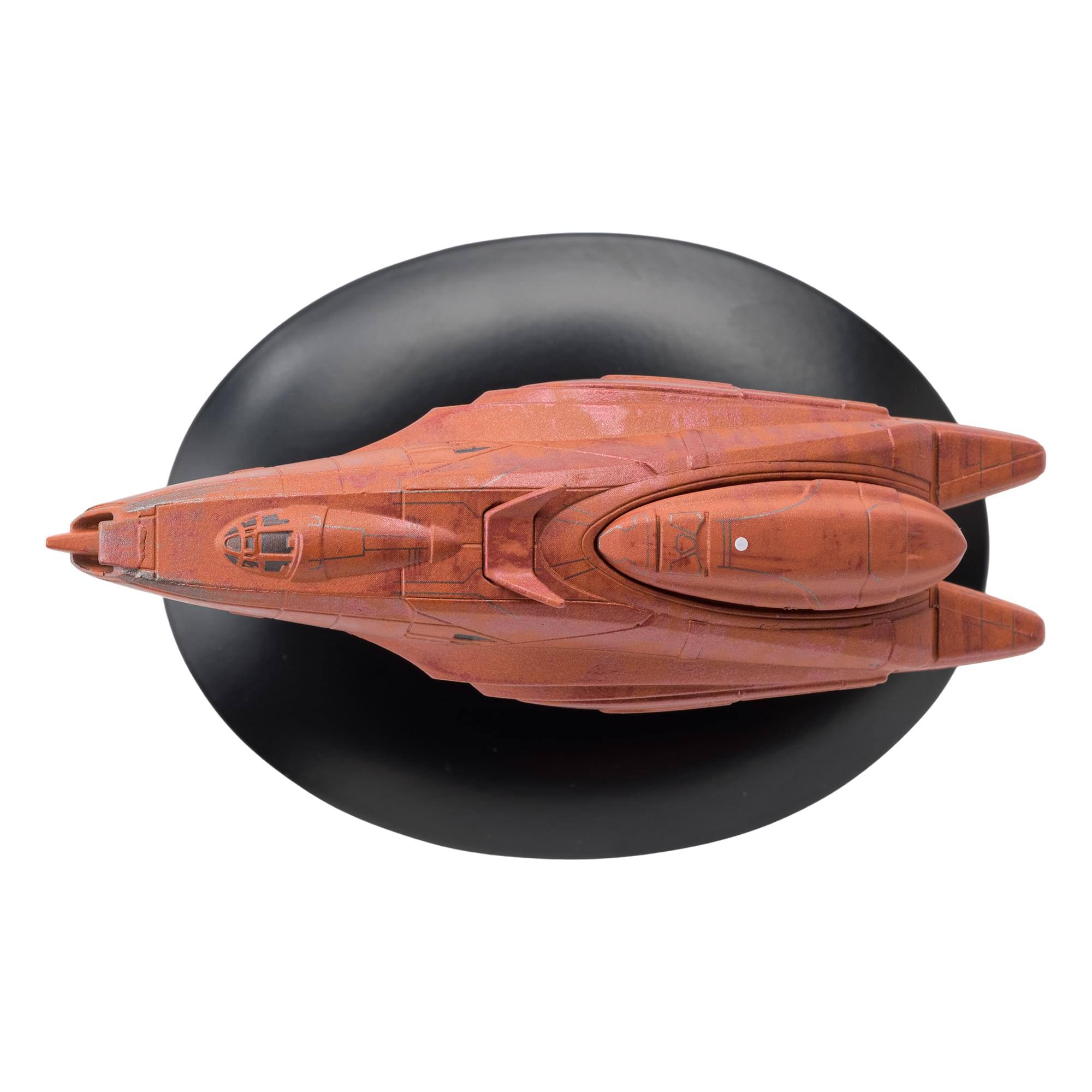 Alt View 4. Eaglemoss - Eaglemoss Star Trek Starship Replica | Denobulan Medical Ship - Red.