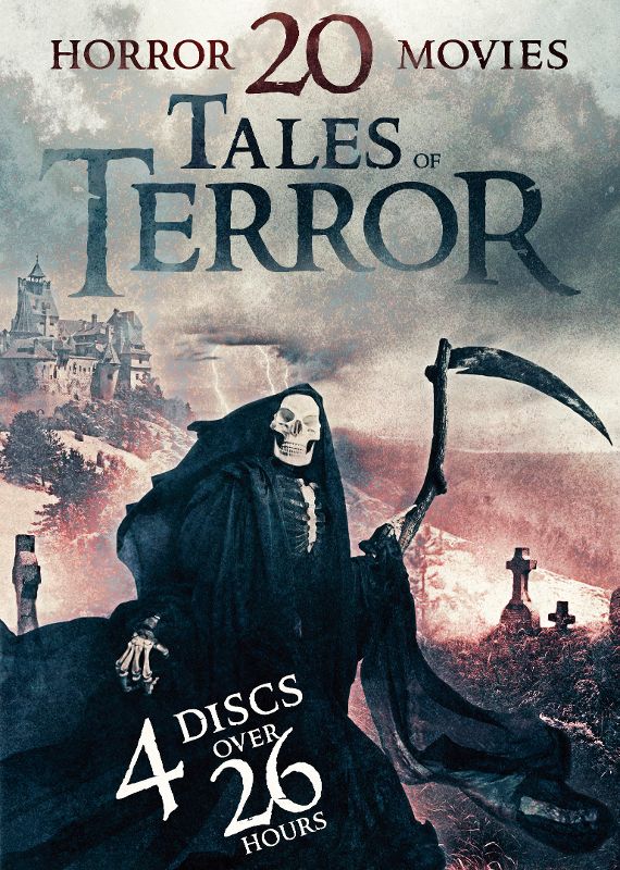 20 Horror Movie Collection: Tales of Terror [4 Discs] [DVD]