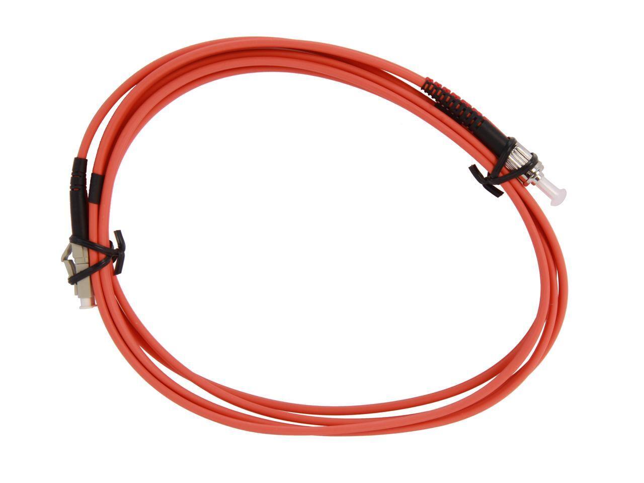 Alt View 1. StarTech.com - StarTech.com FIBLCST2 6.4 ft. Multimode 62.5/125 Duplex Fiber Patch Cable LC - ST.