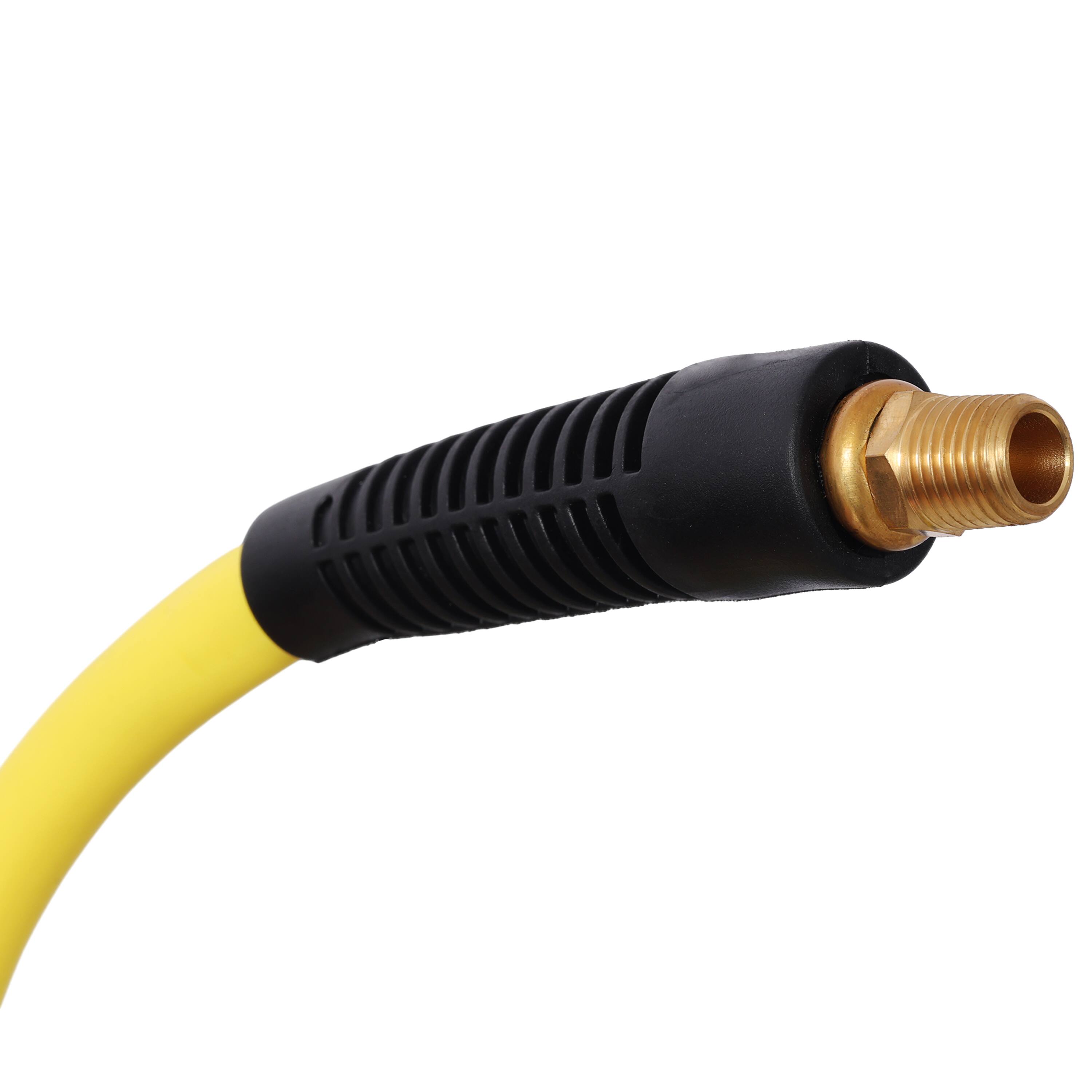 Alt View 5. LOVMOR - 3 8 in x 100 Feet Retractable Air Hose Reel 300PSI Spring Driven Steel.