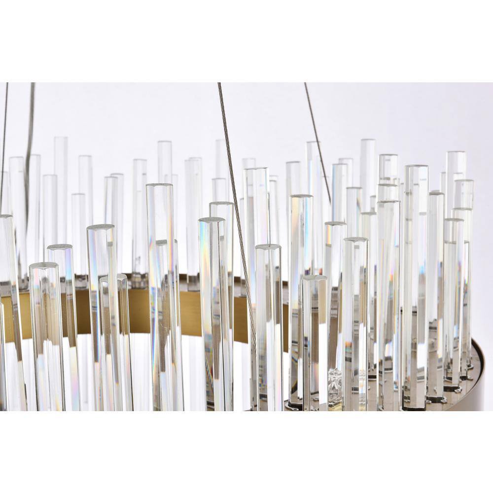 Alt View 1. Elegant Lighting - Dallas 16 light Gold Chandelier Clear Royal Cut Crystal - Gold.