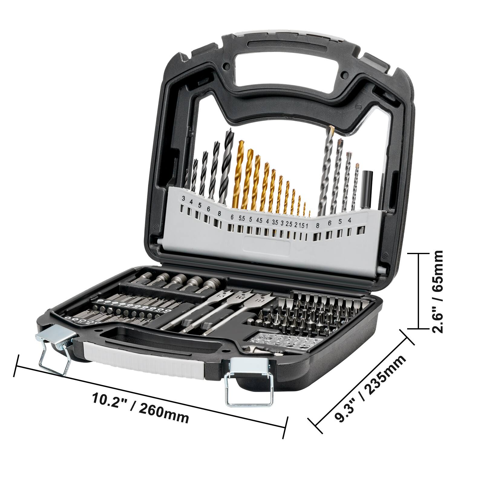 3 4 5 6 8 6.5 5.5 5 555454353252151 4.5 4 35 654 5 4 3 25 2 15 8 5

10.2" / 260mm

9.3" / 235mm

2.6" / 65mm