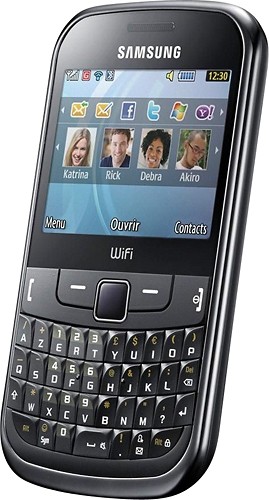  Samsung - S3350 Mobile Phone (Unlocked) - Black