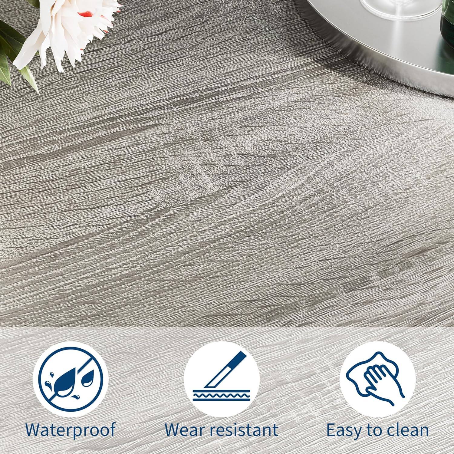 Waterproof  
Wear resistant  
Easy to clean