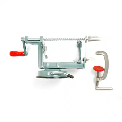 Front. Norpro - Apple Mate 2 Apple, Potato, Pear, Fruit & Vegetable Slicer & Corer - Green.