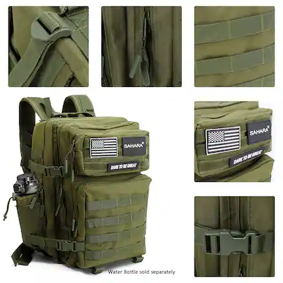 Raider Series Travel Bag & Laptop Backpack for Laptops up to 17.3-inch, Army Green | SaharaCase Raider Series Travel Bag & Laptop Backpack for Laptops up to 17.3-inch, Army Green | SaharaCase