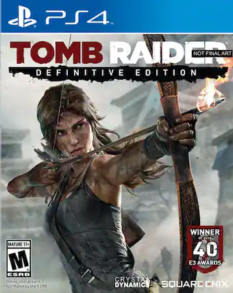 Front. Crystal Dynamics - Tomb Raider: Definitive Edition - Multi. - M (Mature 17+)
