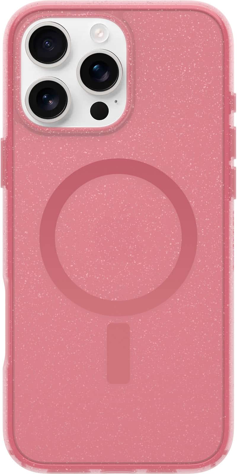 Front Zoom. OtterBox - Symmetry Series Hard Shell for MagSafe for Apple iPhone 16 Pro Max - Thimbleberry.