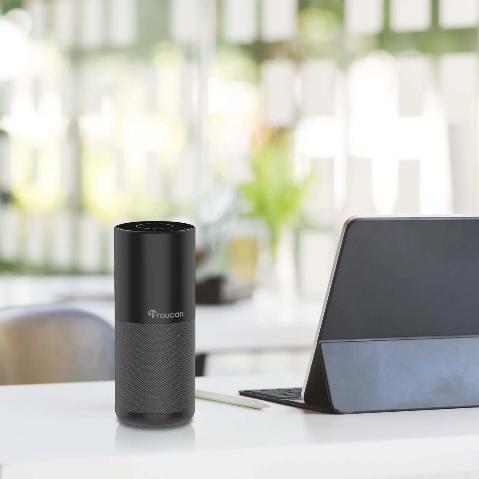 Alt View 8. Toucan - Conference Speaker – Bluetooth Speakerphone with Microphones, Plug & Play - Black.