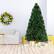 Alt View 1. Ecooso - 6ft Pre-Lit Artificial Christmas Tree Fiber Optic PVC for Vibrant Indoor Holiday Decor - Green.