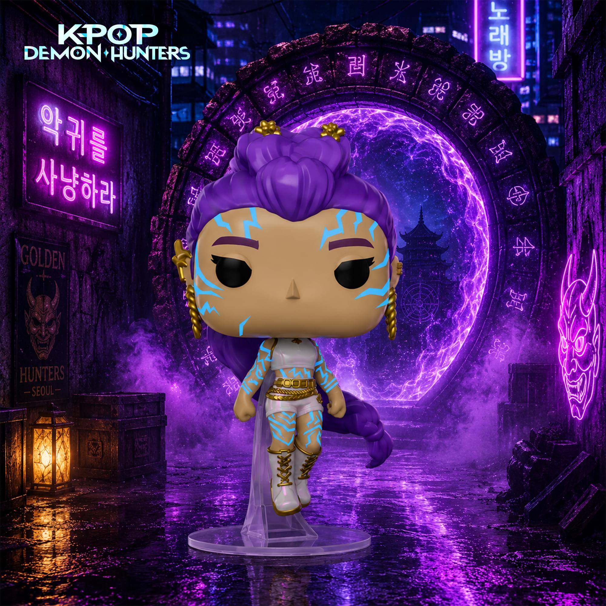 KPOP DEMON HUNTERS  
BE  
GOLDEN HUNTERS - SEOUL -  
400jj  
9G S 46