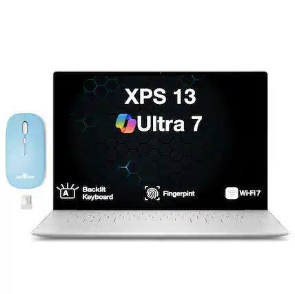 XPS 13 Ultra 7 DOCK TORM Backlit Keyboard Fingerprint Wi-Fi7