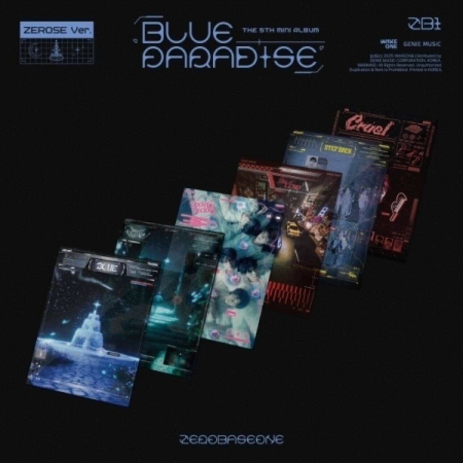 Zerobaseone - Blue Paradise - Zerose Random Cover Version - incl. Postcard Book, Postscard, - COMPACT DISCS [CD] price history on PriceWatchPro