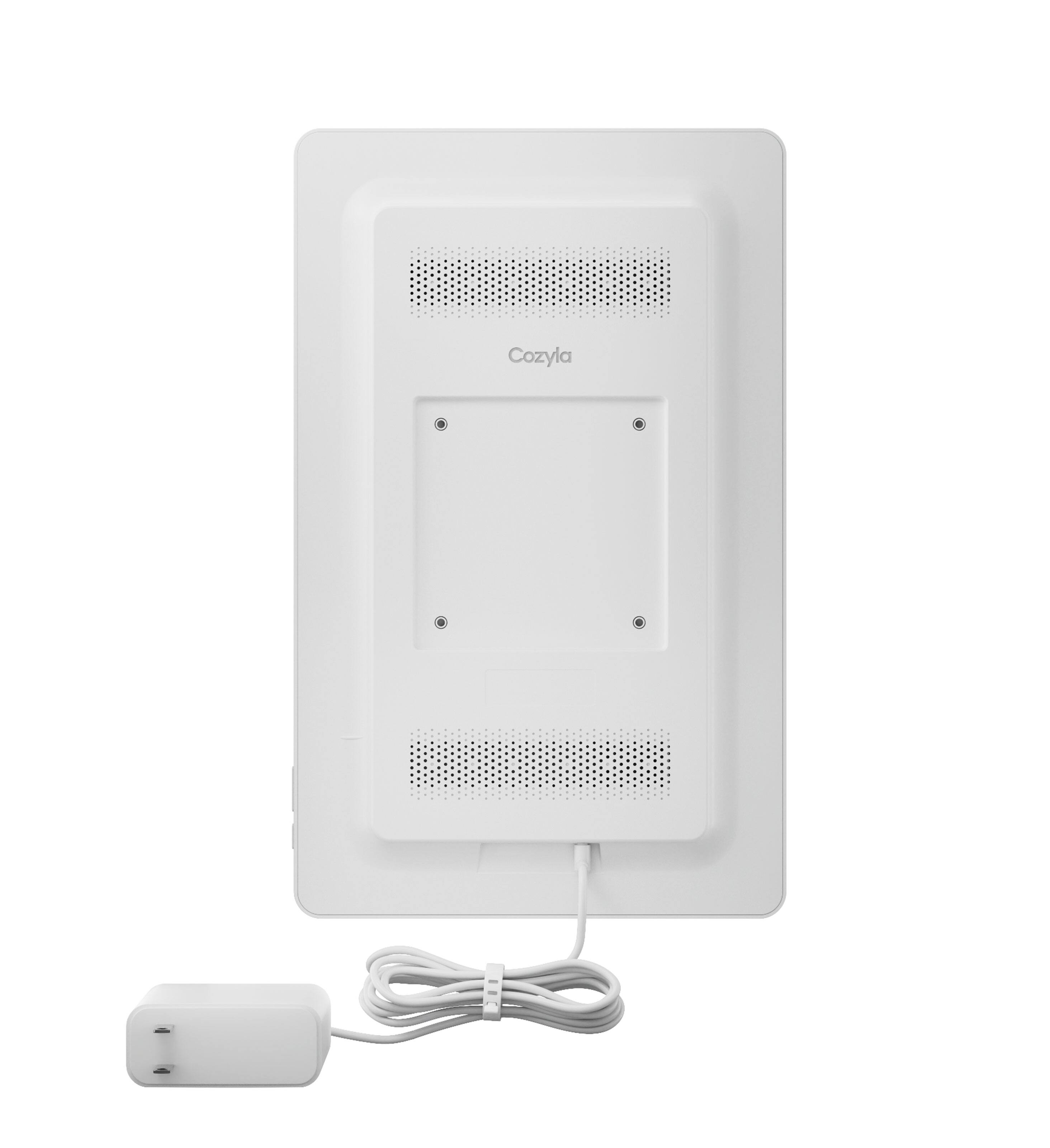 Alt View 5. Cozyla - Digital Calendar+2: 15.6'' Wall Planner Smart Touch Screen Chore Chart for Family Schedules Support App Store with Stand - White.