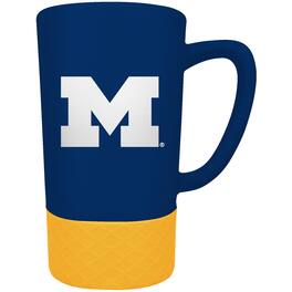 Great American Products - Michigan Wolverines Team Logo 16oz. Laser Etched Jump Mug - Multicolor