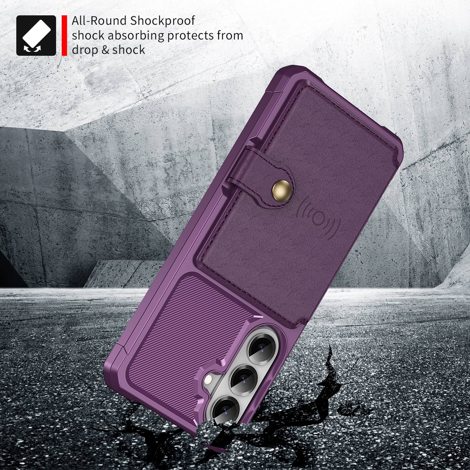 All-Round Shockproof shock absorbing protects from drop & shock