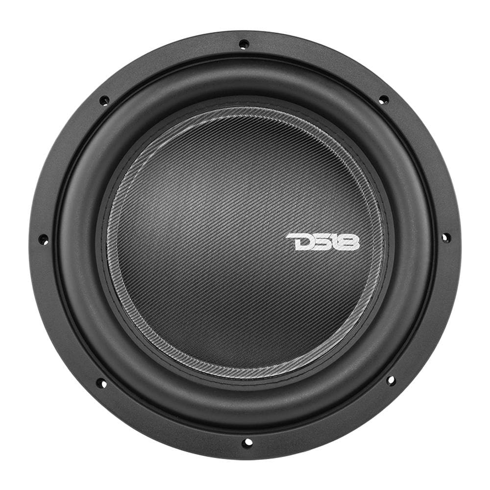Alt View 1. DS18 Audio - IXS 12" Shallow-Mount Fiber Glass Cone Subwoofer, 800W RMS Dual 4-Ohm.