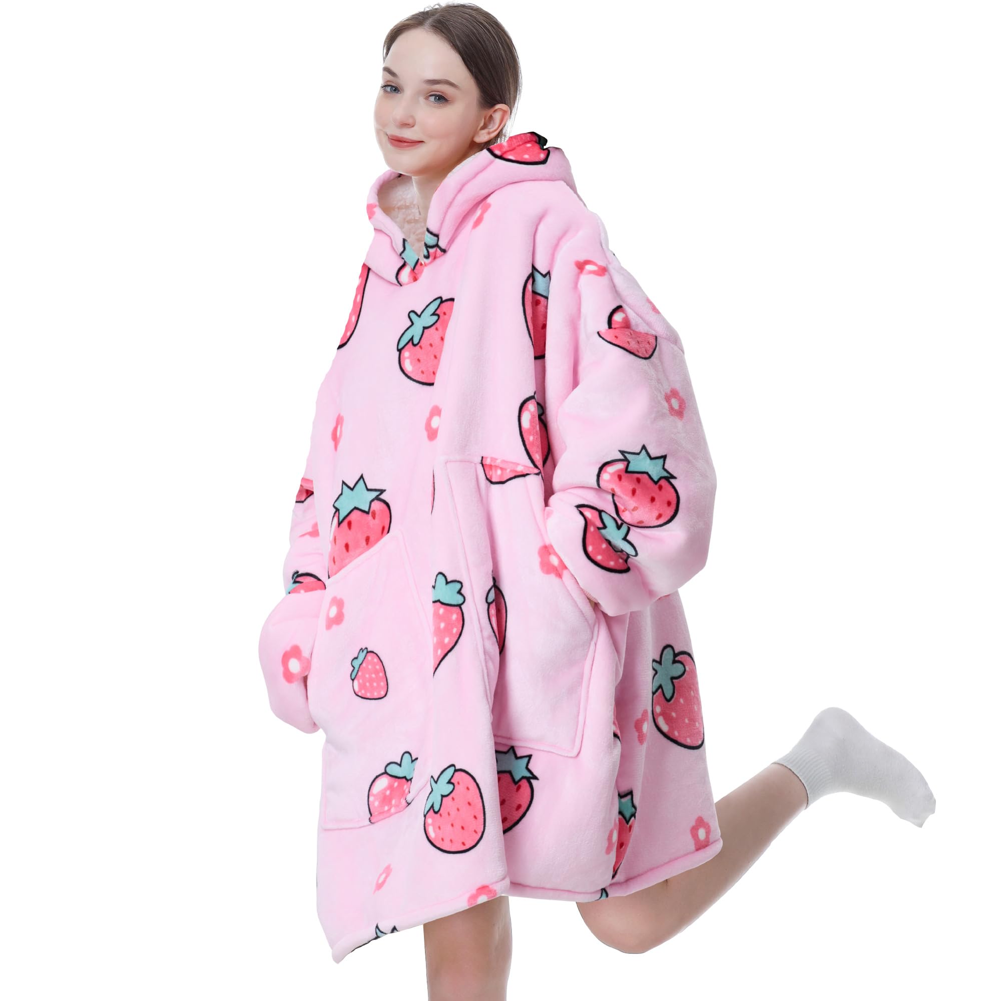 Pink Strawberry/Adult-Adult