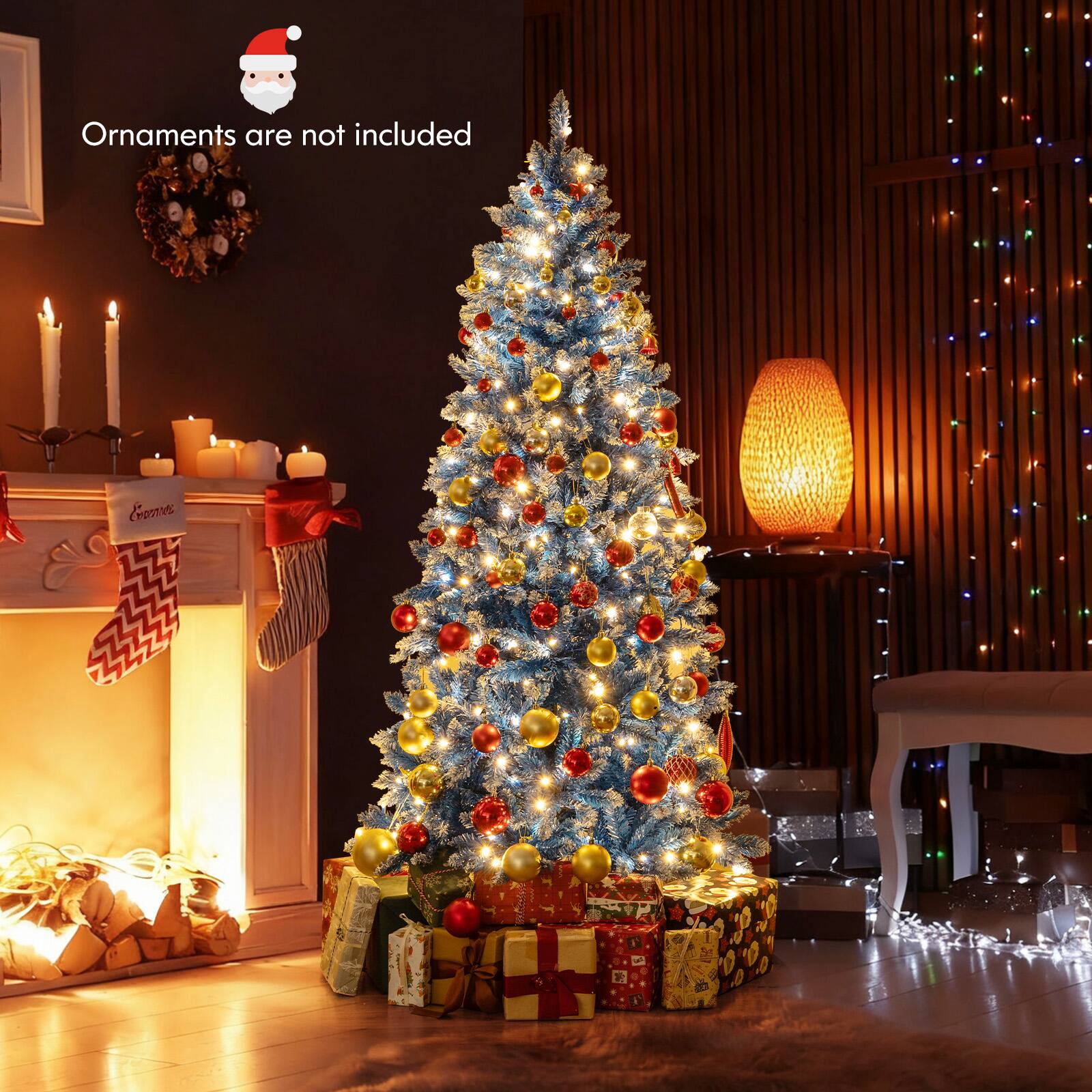 Ornaments are not included