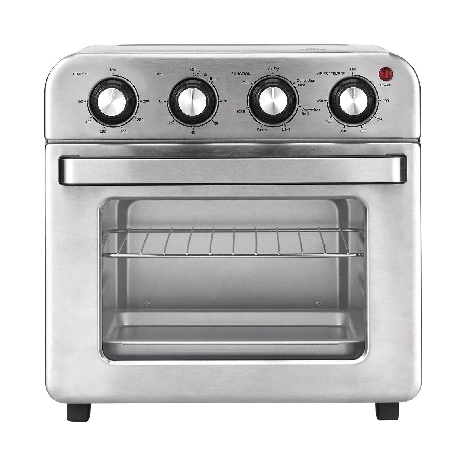 TEMP F: 450+ 400 350 300 250  
TIME: 60+ 50 40 30 20 10  
FUNCTION: Grill Bake Toast Warm  
AIR FRY TEMP F: 450+ 400 350 300 250