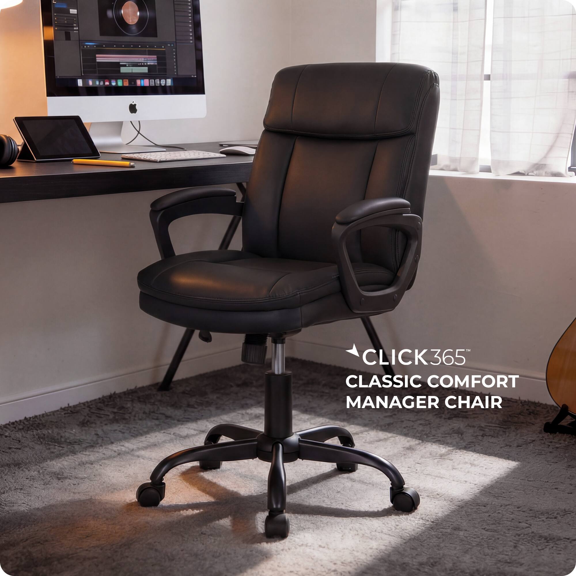 CLICK365  
CLASSIC COMFORT  
MANAGER CHAIR